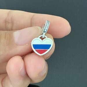 Pandora RUSSIA Flag  Exclusive Charm